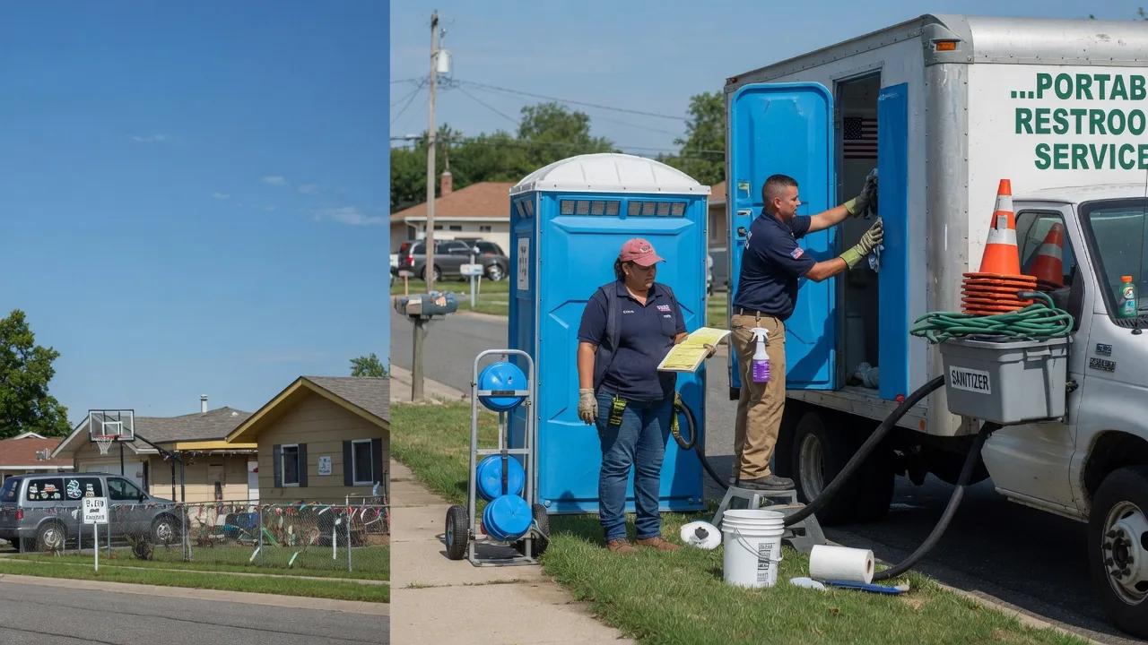 Portable Toilet Rental in Uhrichsville, OH near me